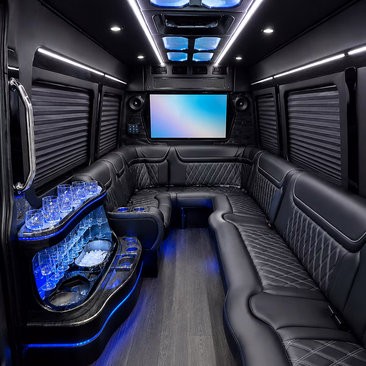 warner robins wedding party bus rental