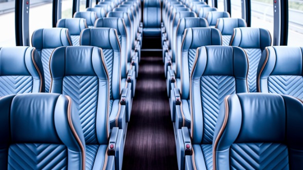 55 passenger charter bus interior sandy springs