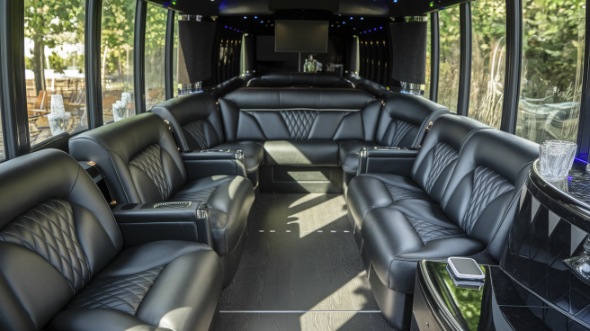 sprinter limo rental interior roswell