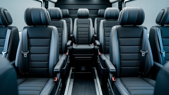sprinter van with driver inside atlanta